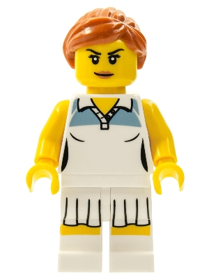 Tennis Player, Series 3 (Minifigure Only without Stand and Accessories)