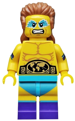 Wrestling Champion, Series 15 (Minifigure Only without Stand and Accessories)