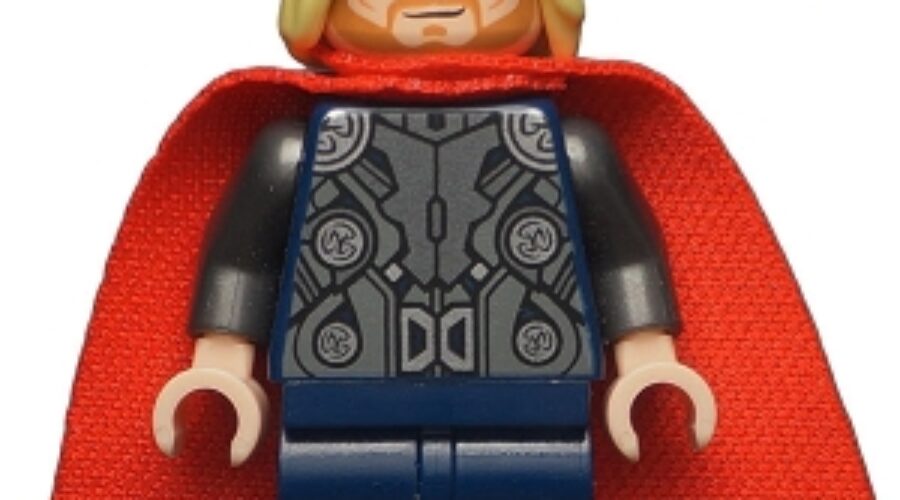 Thor - Soft Cape, Dark Blue Legs