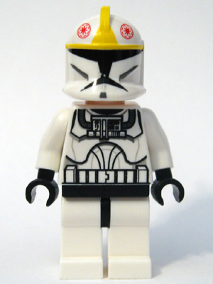 Clone Trooper Pilot (Phase 1) - Yellow Markings, Large Eyes