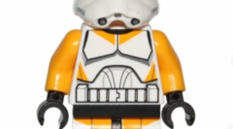 Clone Trooper, 212th Attack Battalion (Phase 2) - Bright Light Orange Arms, Large Eyes